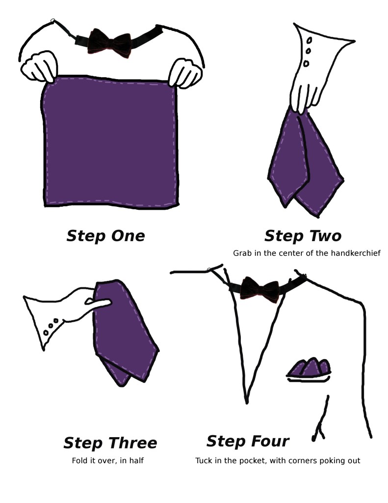 how to fold a handkerchief Cause A Frockus » Cause A Frockus